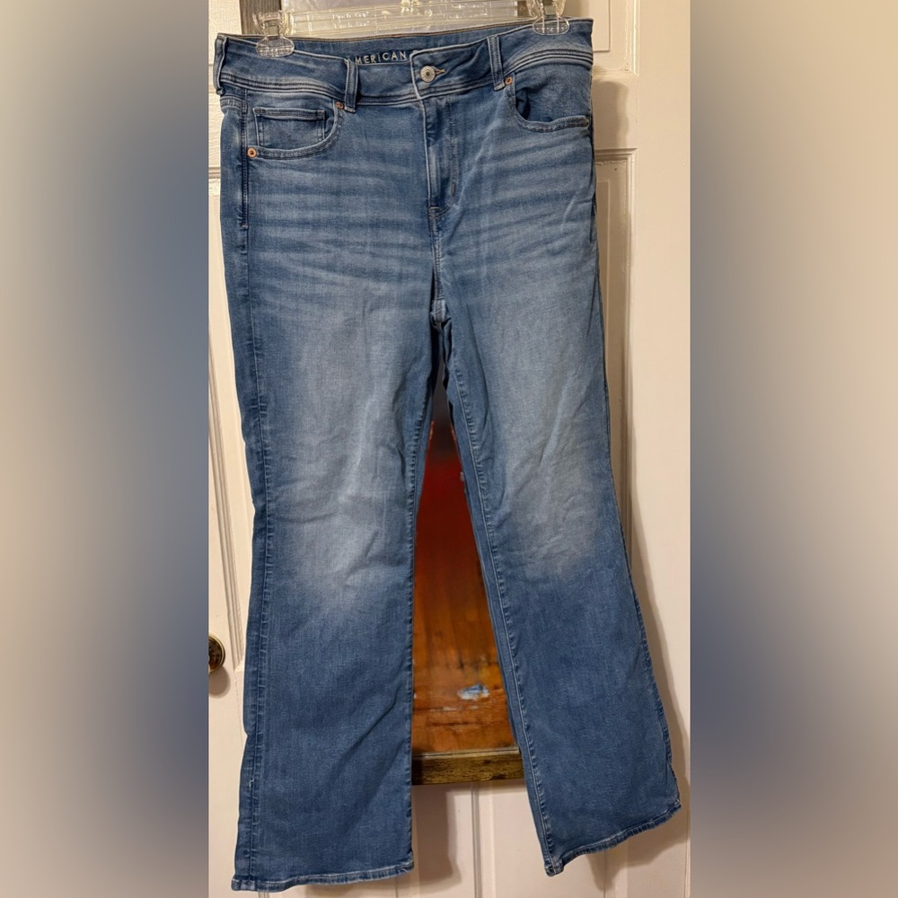 American Eagle Outfitters Light Blue Boot Cut Jeans